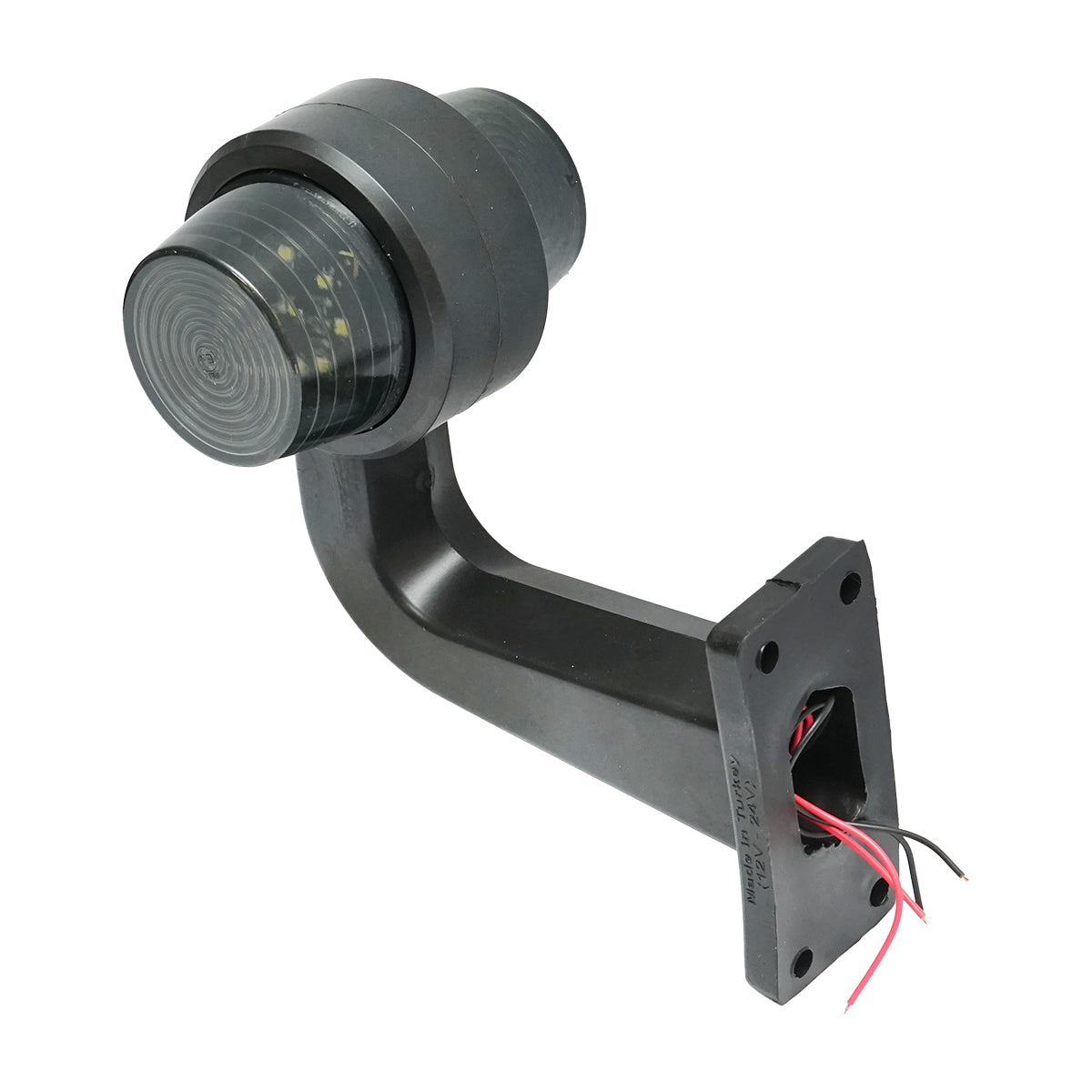 Oldalsó LED helyzetjelző lámpa szett, füstszínű piros-fehér, 12–24V, Breckner Germany