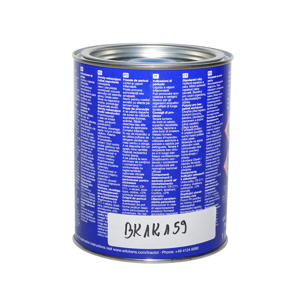 Autófesték kék, Ford típus, 1L, Tractol