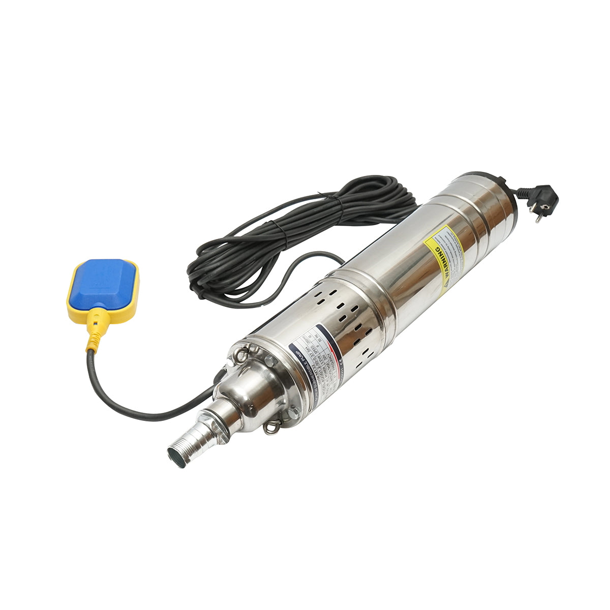 Búvár szivattyú úszóval 370W, 30L/min H80m, 220V, 2850 rpm IPX8 Breckner Germany