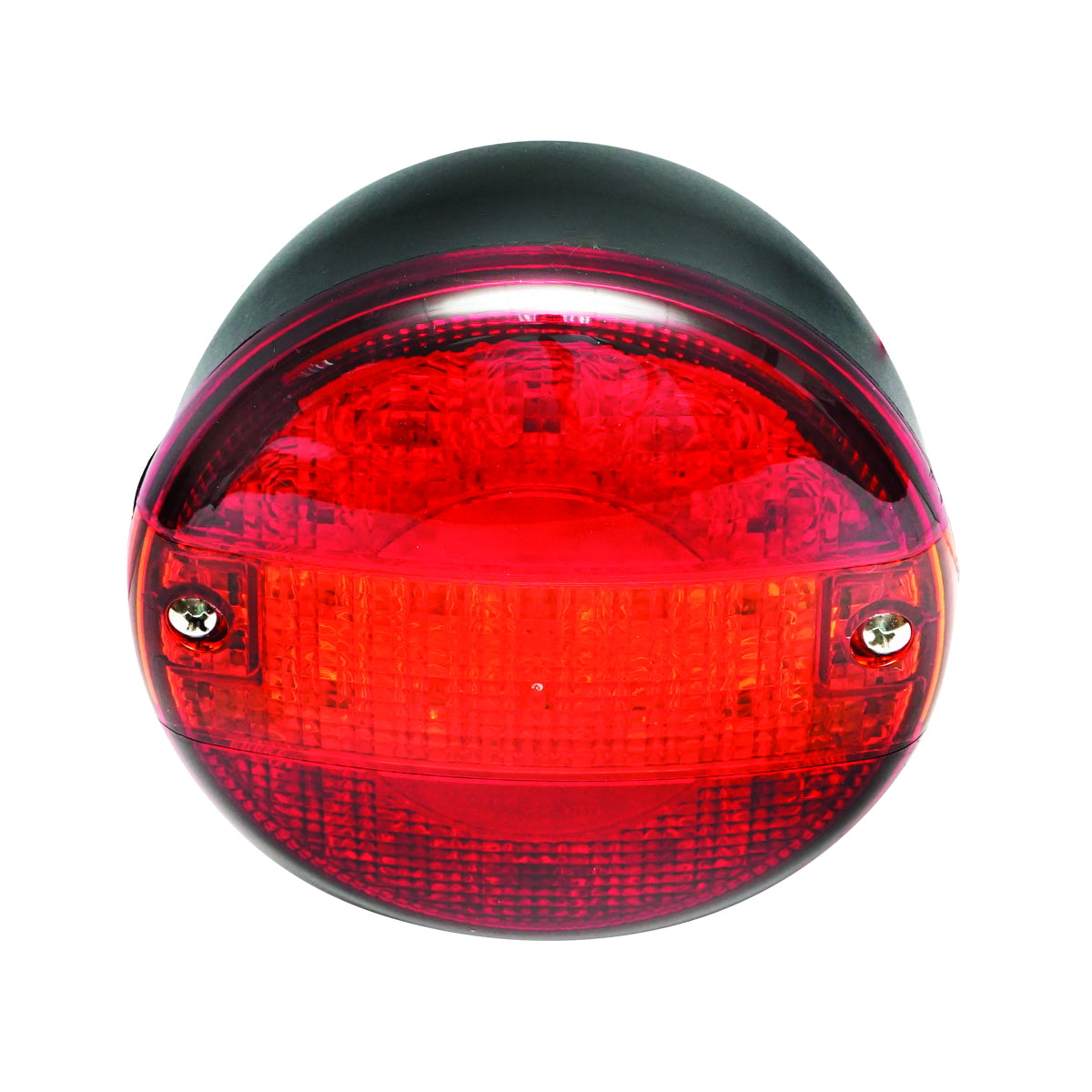 LED ködlámpa, piros, irányjelző funkcióval, átmérő: 140 mm