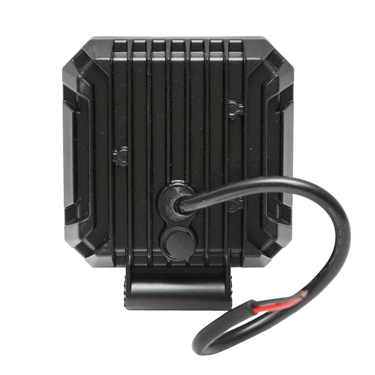Reflektor, 16 LED, 10–30V, 25W, 101x101x32 mm, rögzítőkkel, Breckner Germany