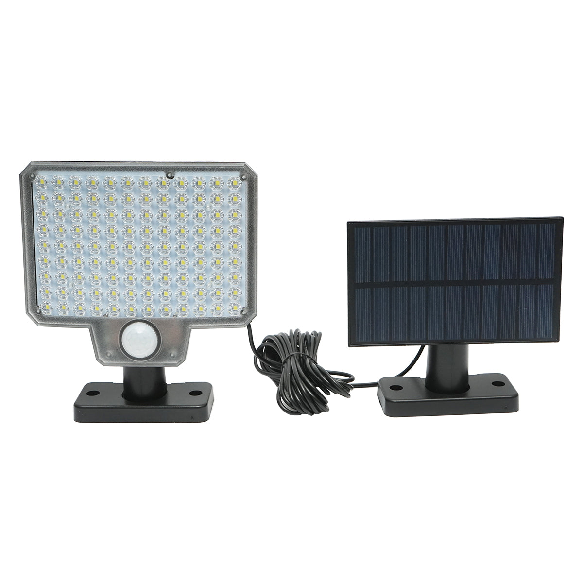 LED lámpa 8W, napelemmel, távirányítóval és 2000 mAh akkumulátorral, IP65, Breckner Germany