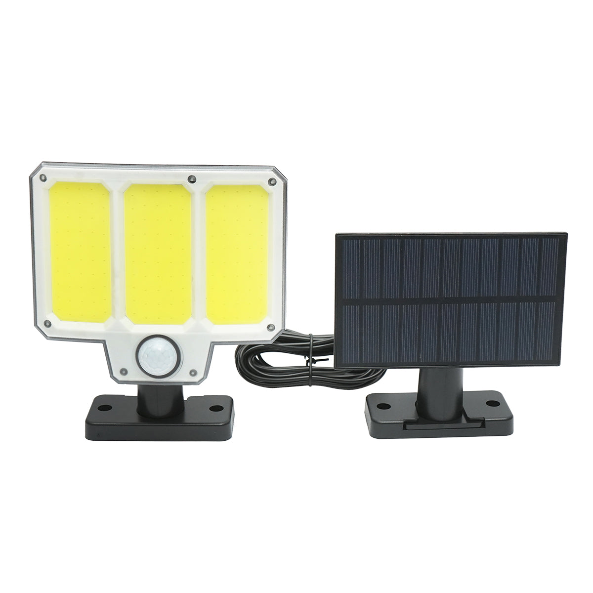 LED lámpa, napelemmel, távirányítóval és 1500 mAh akkumulátorral, IP65, Breckner Germany