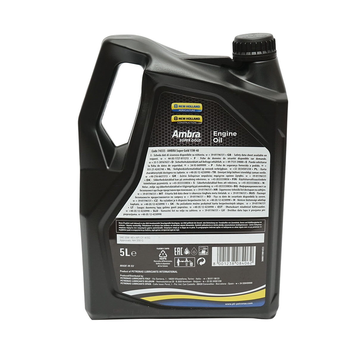 Ambra Super Gold 15W40 motorolaj NEW HOLLAND gépekhez, 5L