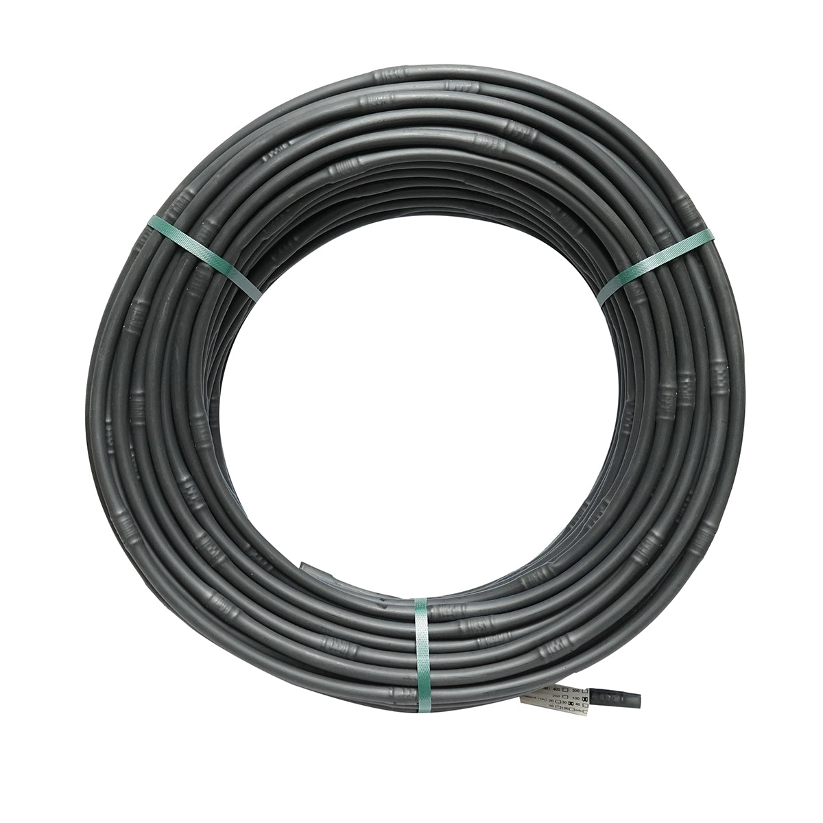 Csepegtetőcső, D16 mm, 30 cm osztás, 4 l/h, 100 m tekercs, öntözőrendszerekhez
