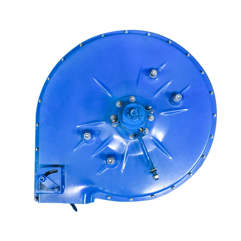 Elszívó ventilátor SPC 6–8, szerelve rögzítőlemezzel és csatlakozóházzal (szívótesttel)