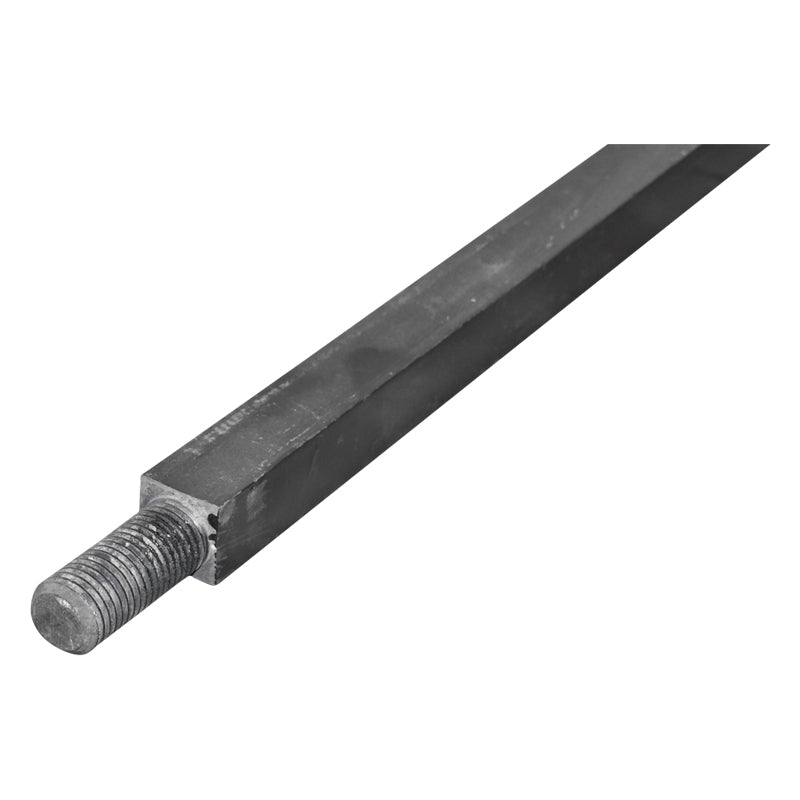 Négyzetes tárcsatengely lengyel fűkaszához 36x36 mm, hossz 1850 mm, M29 menettel, C+F kivitelben