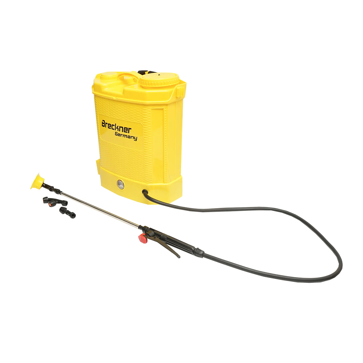 Elektromos permetezőgép/vermorel, 12L tartállyal, 12V 8Ah akkumulátor, 3.1 l/perc áramlás, Breckner Germany