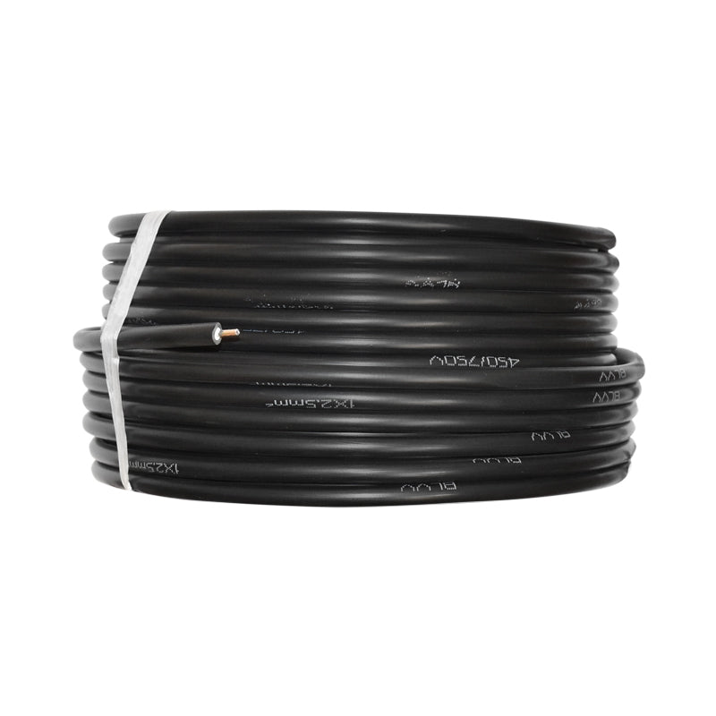 Földalatti elektromos kábel 1×2,5 mm, 25 m/tekercs, elektromos kerítéshez, Breckner Germany