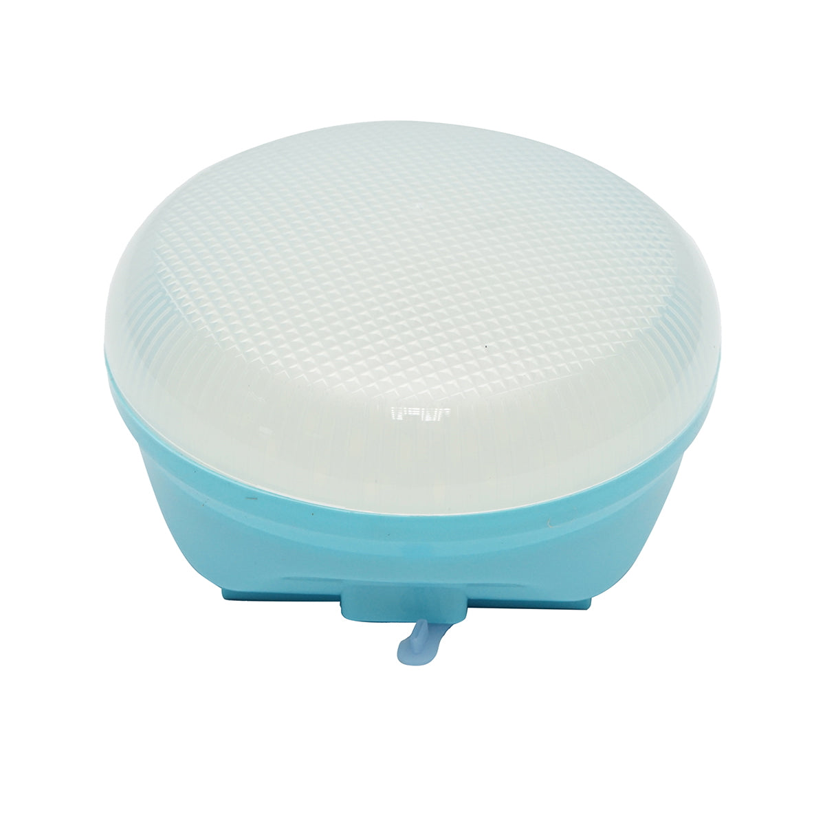 LED lámpa 300W, napelemmel és 2400 mAh akkumulátorral, kék