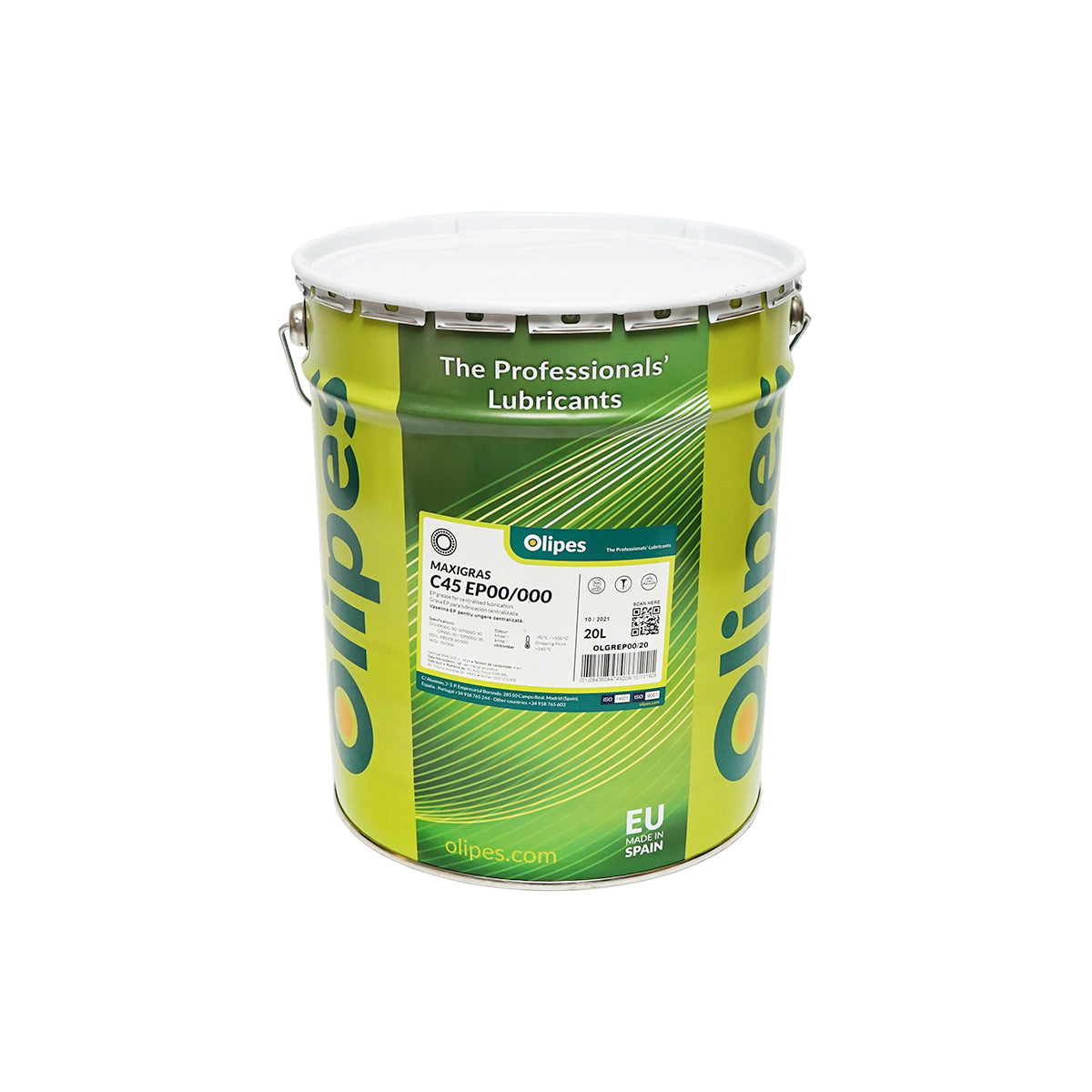 Olipes MAXIGRAS C45 EP00 lítium bázisú zsír, 20L, NLGI 00/000