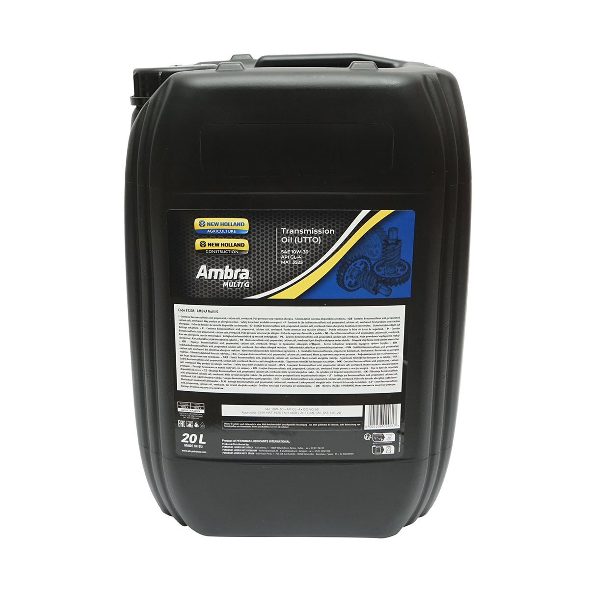 Ambra MULTI G UTTO 10W30 hajtóműolaj NEW HOLLAND gépekhez, 20L