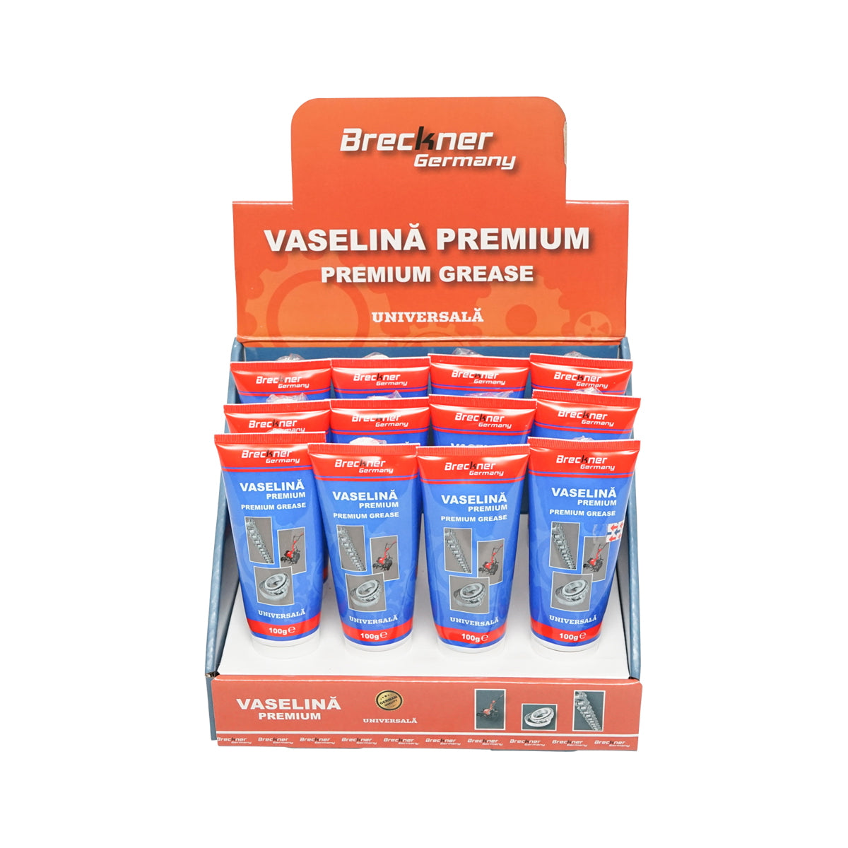 Állványkészlet 12 darab 100 g-os univerzális prémium zsírral, Breckner Germany