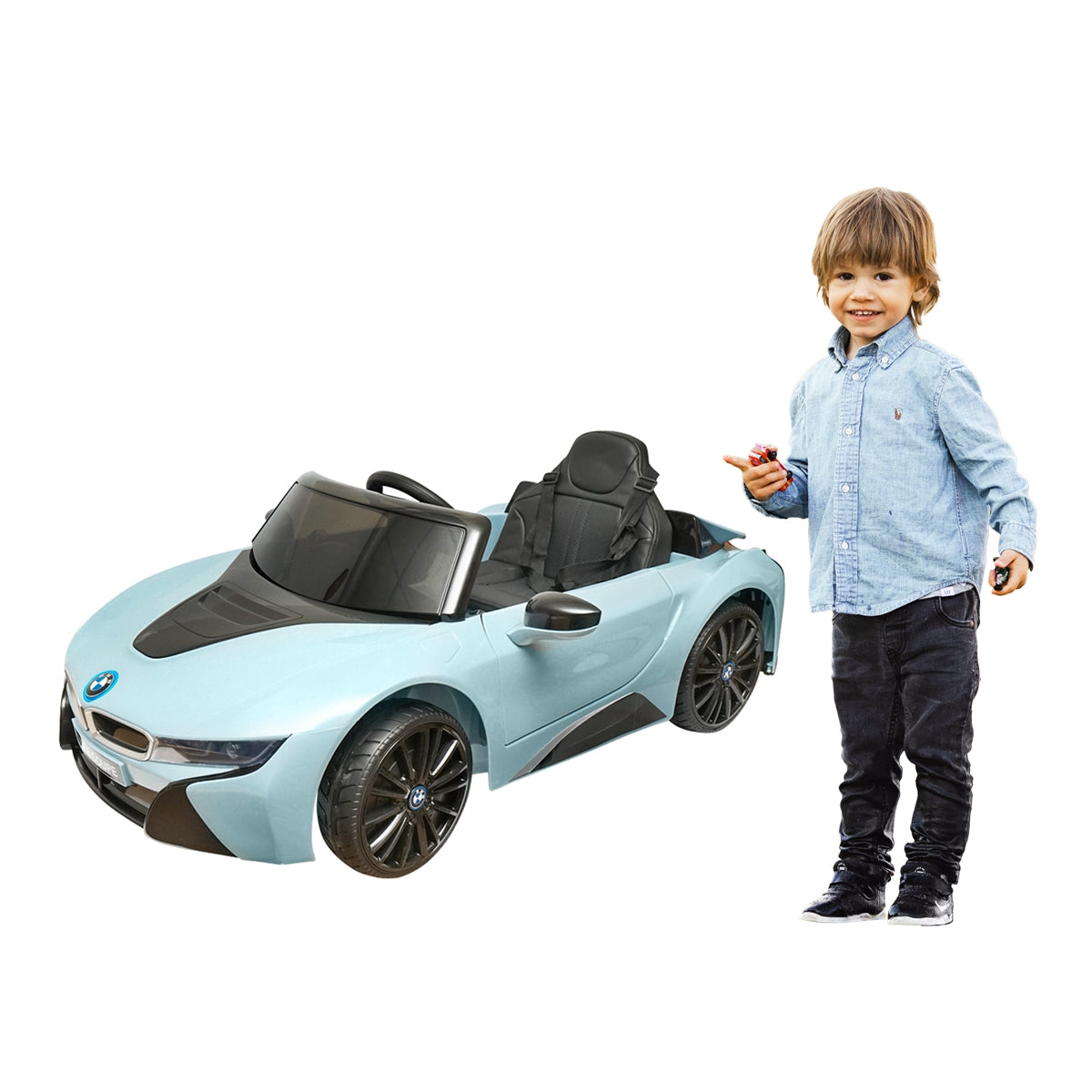Elektromos autó távirányítóval BMW i8 coupe 6V/7Ah JE1001 Lean Cars