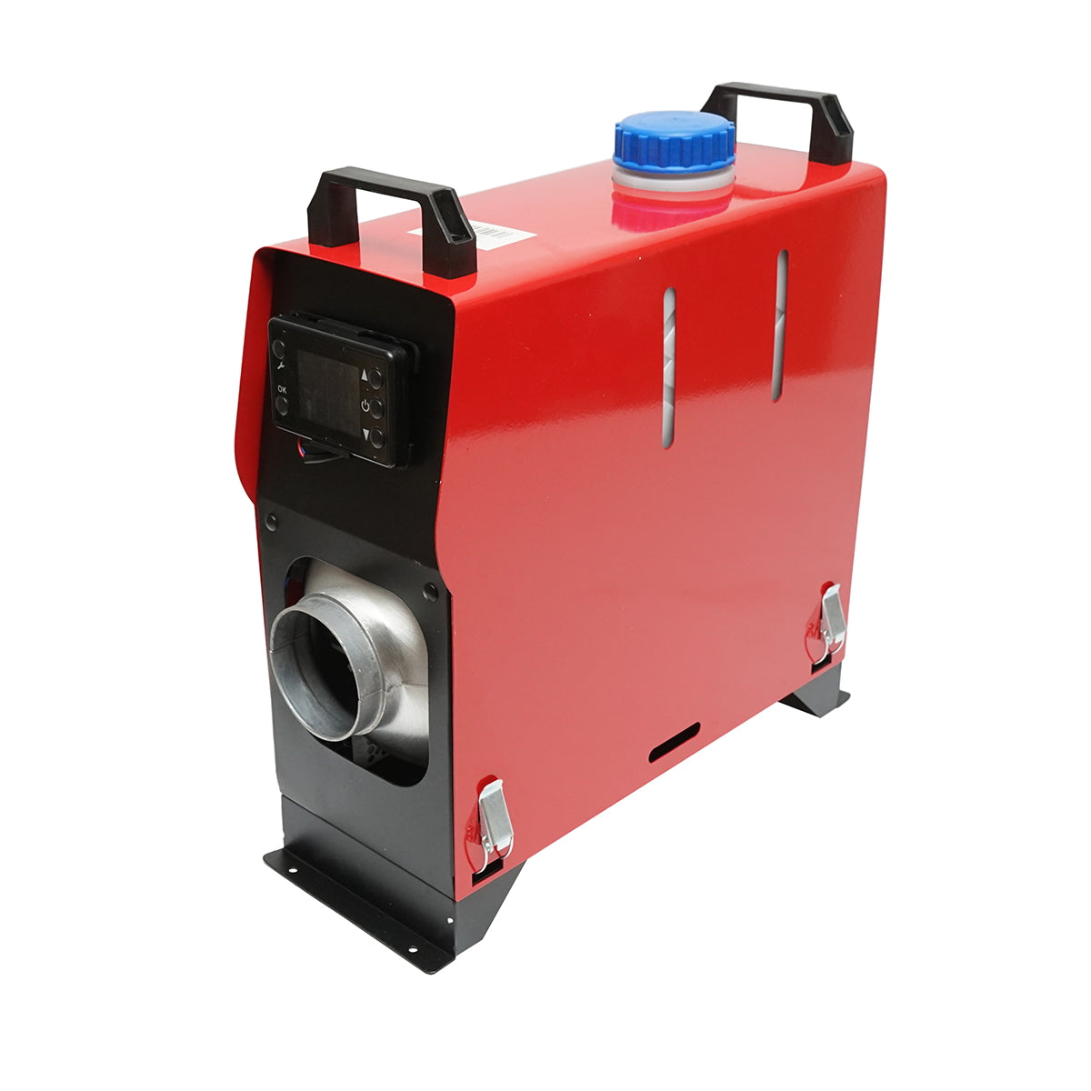 Sirocou, halk állóhelyzeti fűtés 12/24–220V, 5KW, LCD kijelzővel, távirányítóval és Kyocera izzítógyertyával, THOR