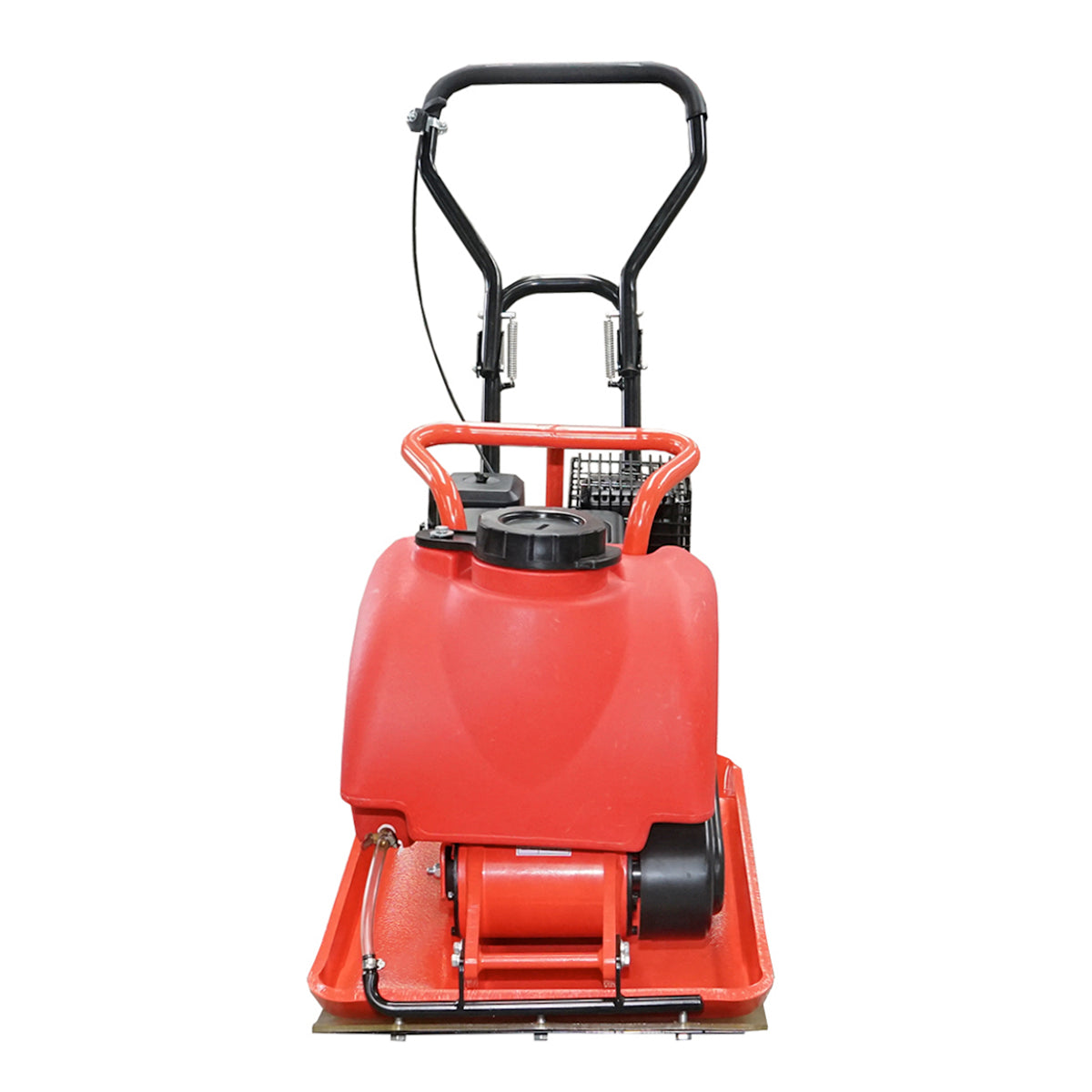 Lapvibrátor C100-A, 690×460 mm munkafelülettel, Euro 5 szabványú motorral, 196 cm³ / 6,5 LE, 5400 ford./perc, 106 kg, víztartállyal, Breckner Germany