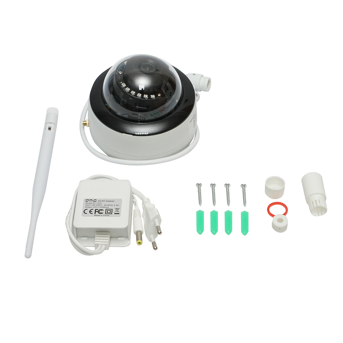 Felügyeleti kamera, 8 MP, WIFI 2.4GHz, 360° forgás, PTZ, mozgásérzékelő, riasztás, éjjellátás, emberi jelenlét felismerés, IPC360 Home alkalmazás