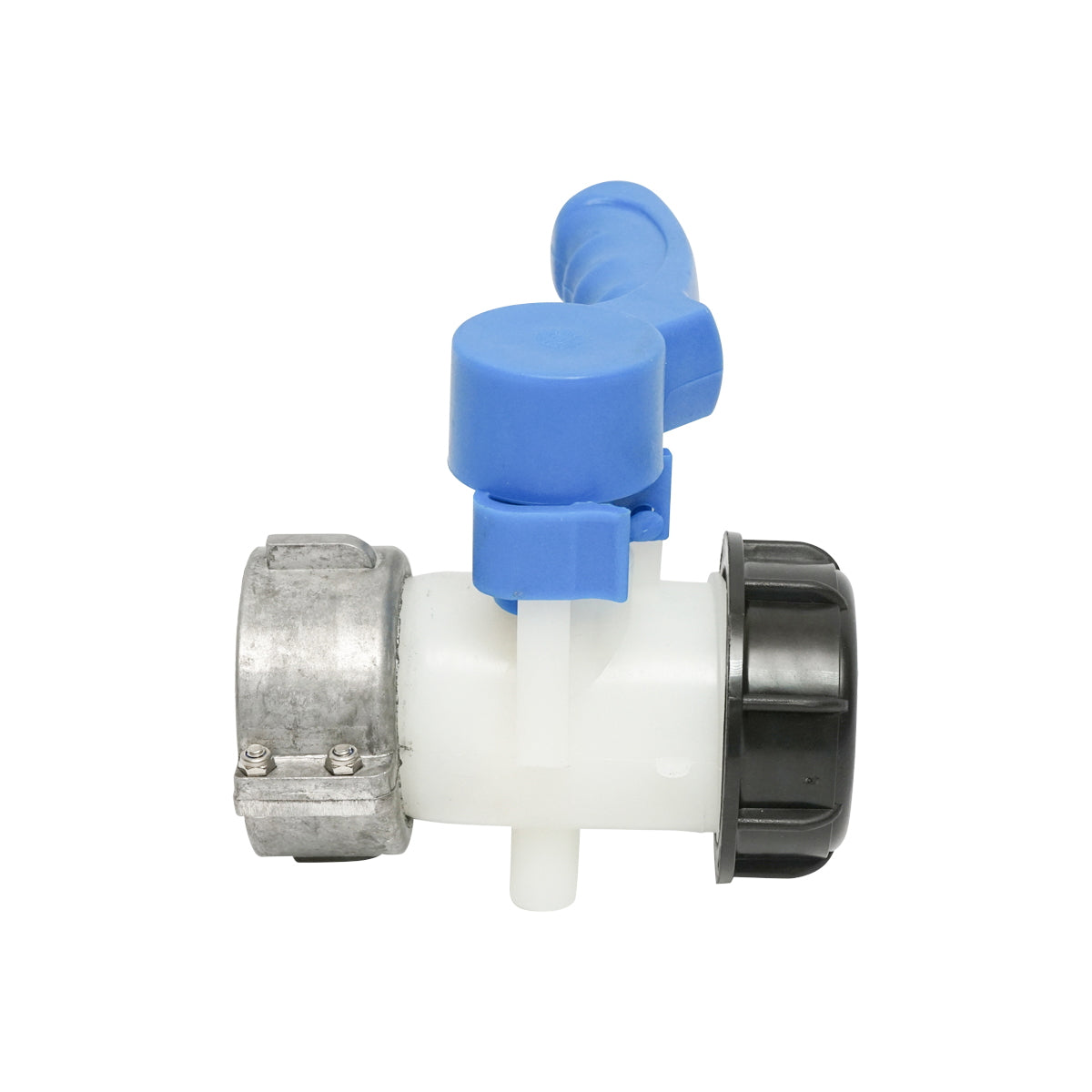 IBC tartály pillangószelep, S60x6 menettel, 62 mm, Autospeed
