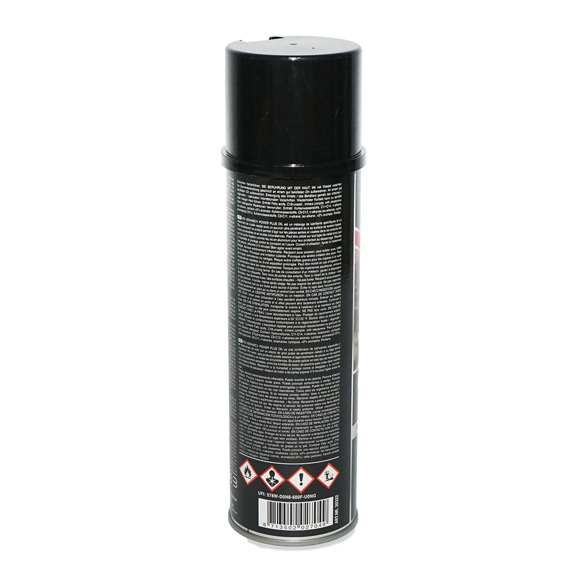 Power Plus olaj spray menetrögzítő csavarokhoz, professzionális, 500ml, Xeramic