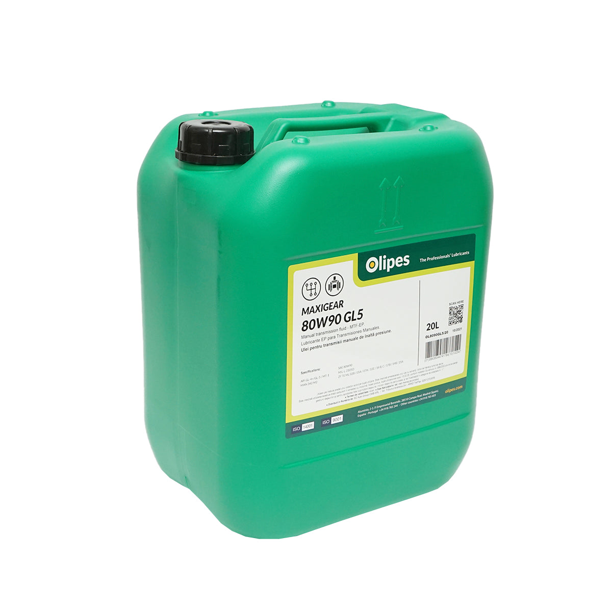 Olipes MAXIGEAR 80W90 GL-5 váltóolaj, 20L