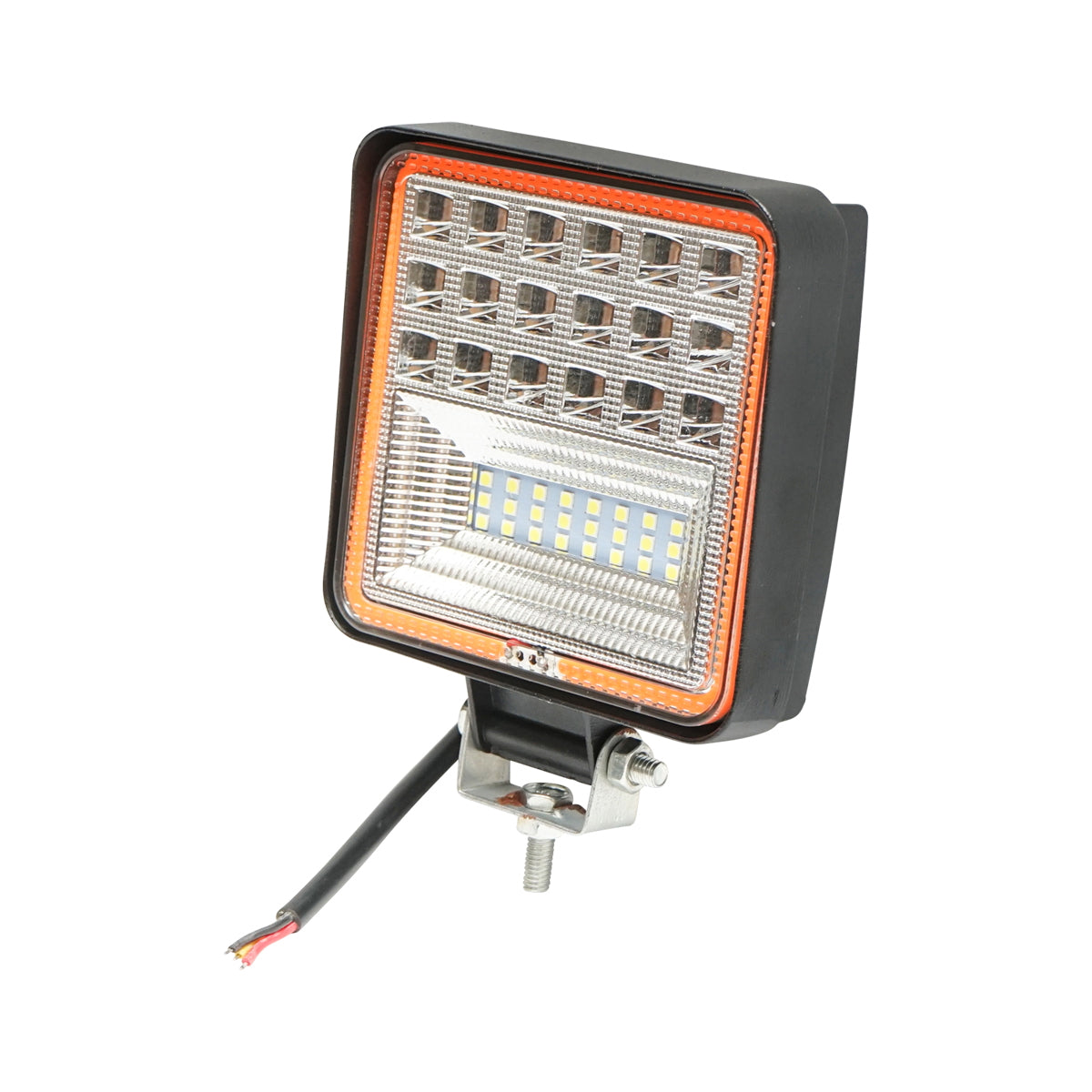 Négyzetes LED-SMD reflektor, 10–30V, 126W, 106x134x30 mm, Breckner Germany