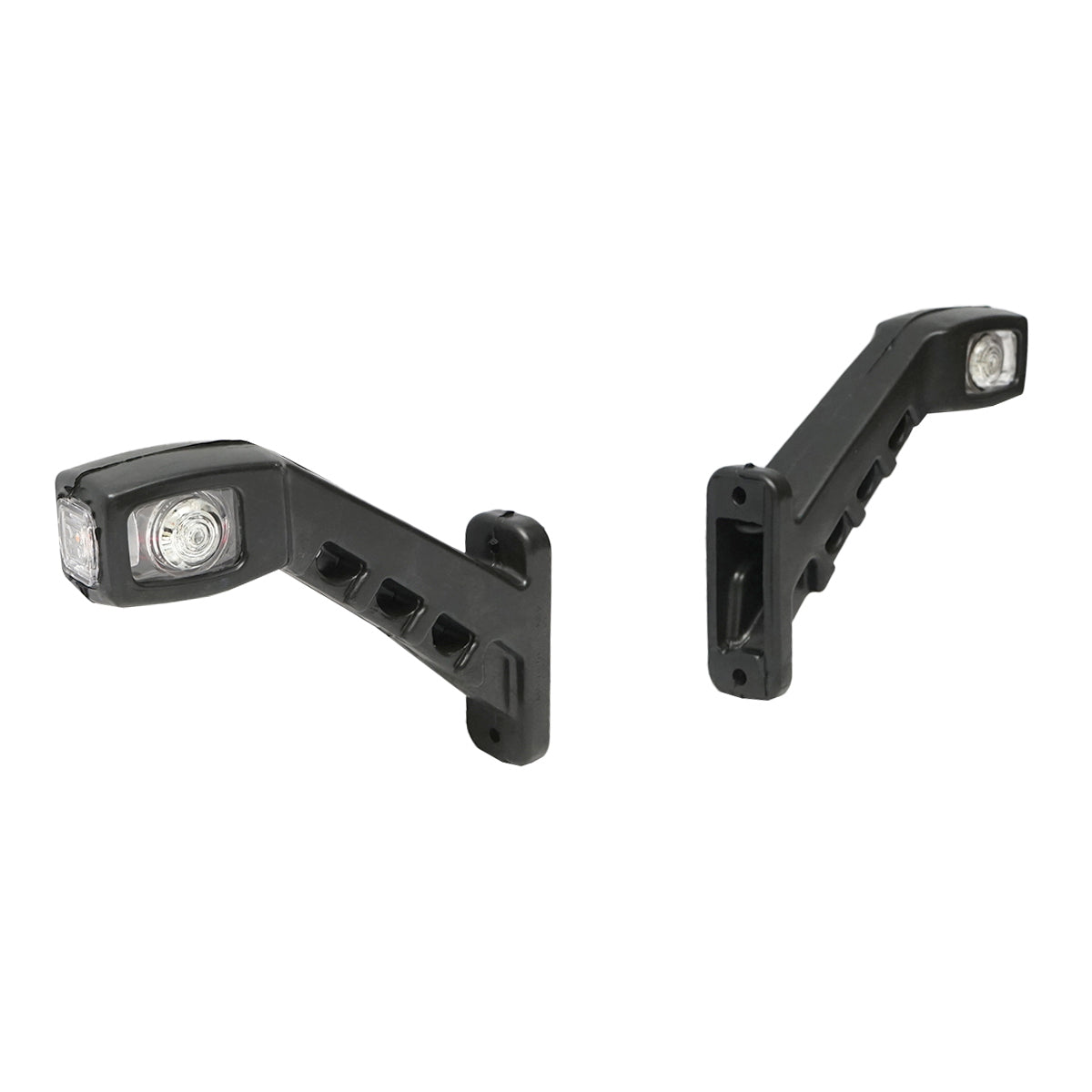 Oldalsó LED helyzetjelző lámpa szett, 12/24V, piros-fehér-sárga, Breckner Germany
