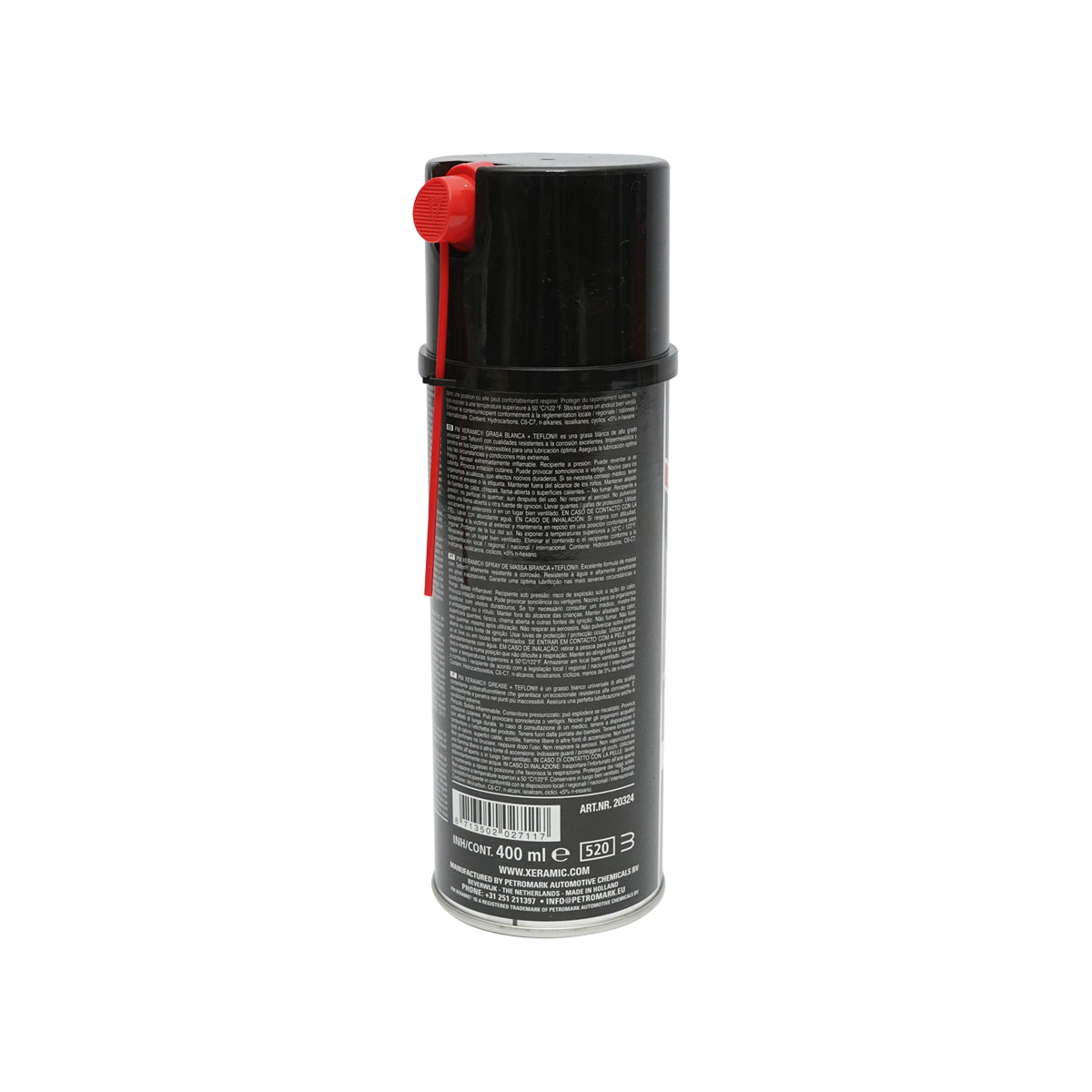 Fehér teflonos zsírspray, 400ml, Xeramic
