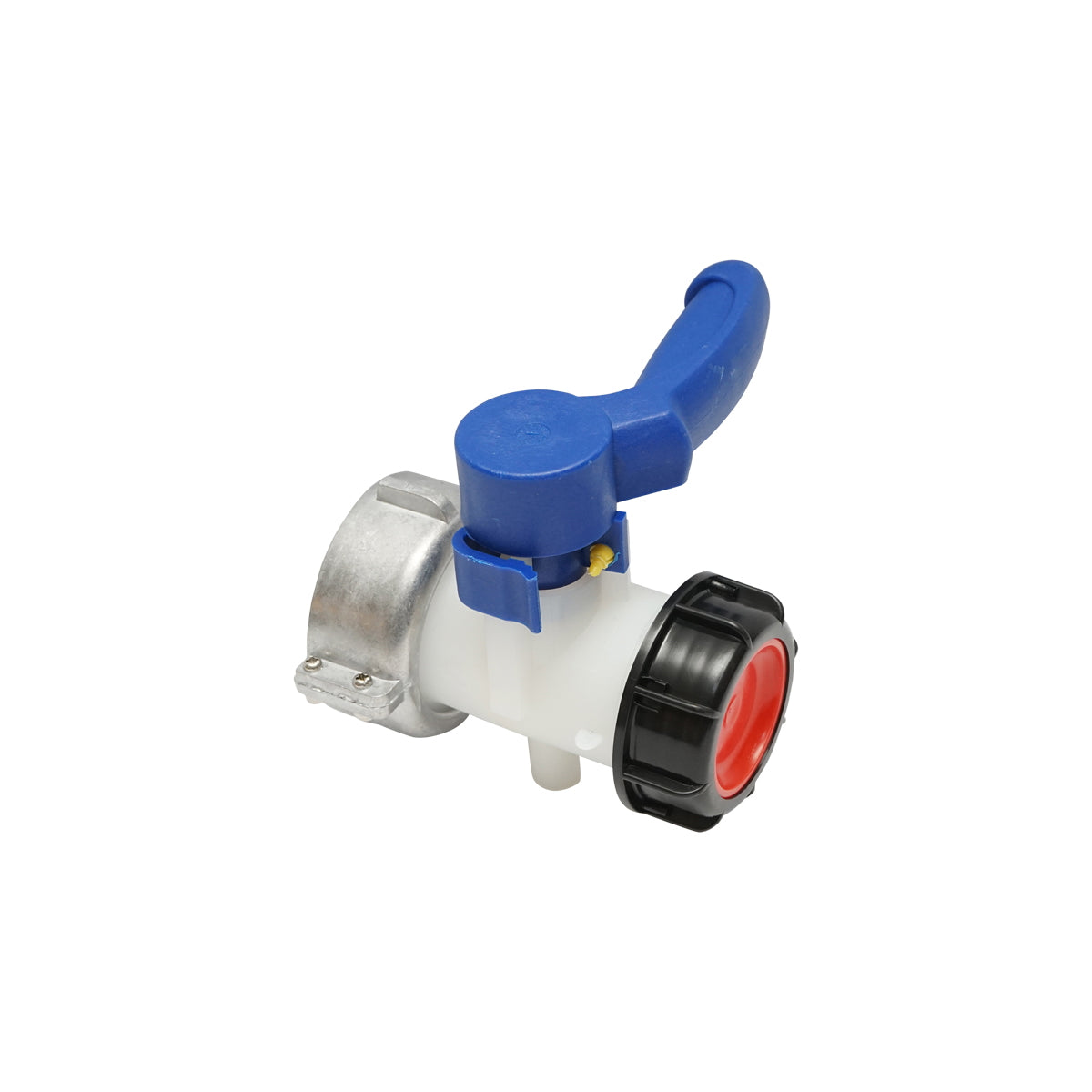 IBC tartály csap, S60x6, DN50, 75 mm menetátmérő, EPDM tömítéssel