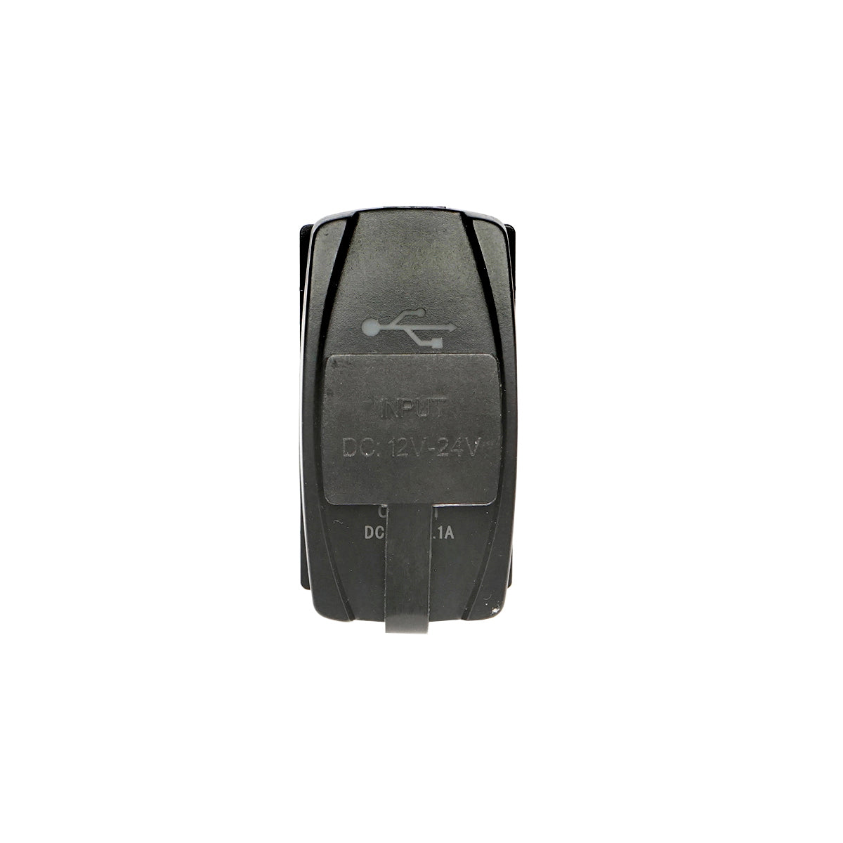 Univerzális USB autós töltő, 12/24V bemenet, 2 USB port, kimenet 5V/3.1A, gyors töltés, műszerfalba/grillbe építhető