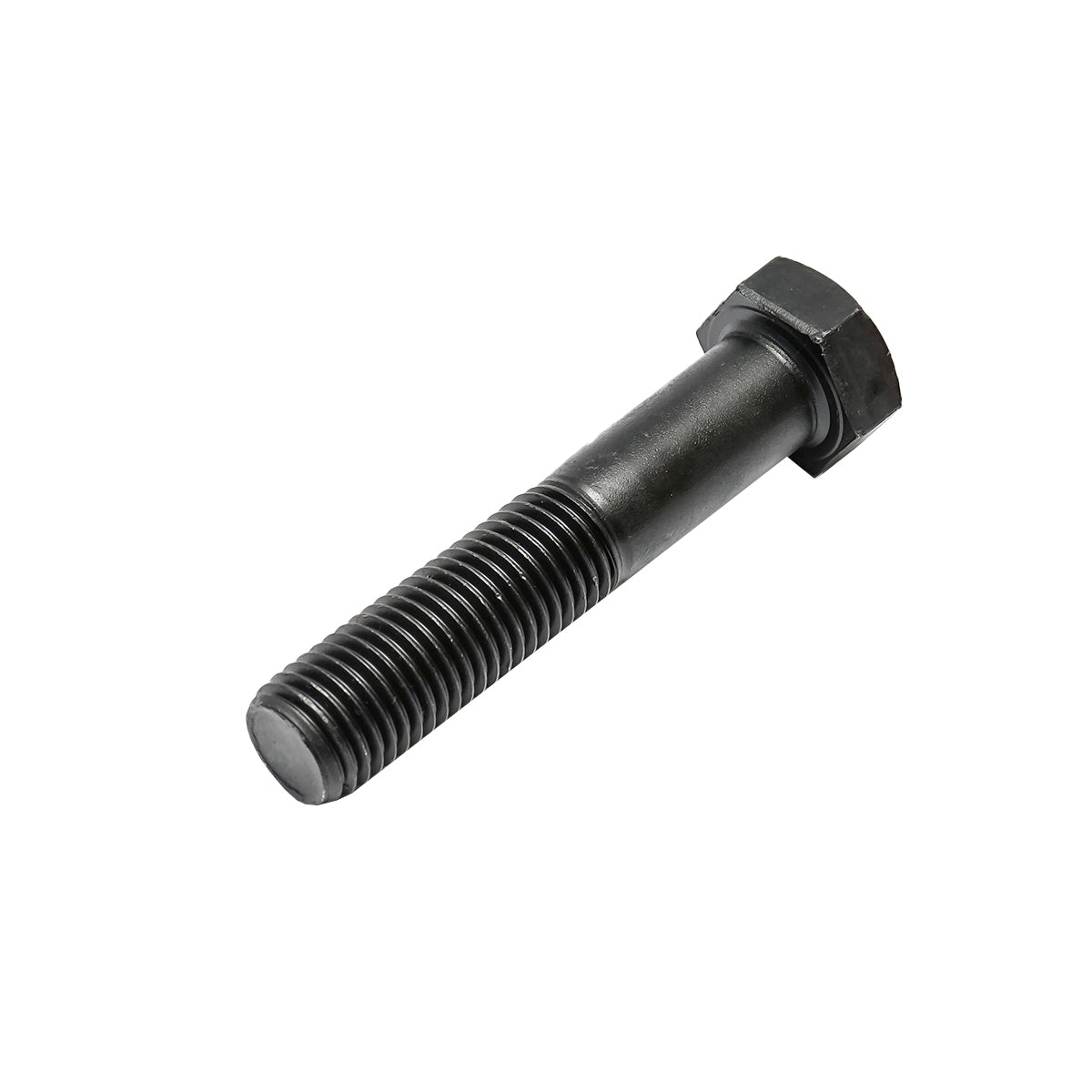 10 db-os készlet fekete hatlapfejű csavar DIN 931 M24x120 mm G10.9
