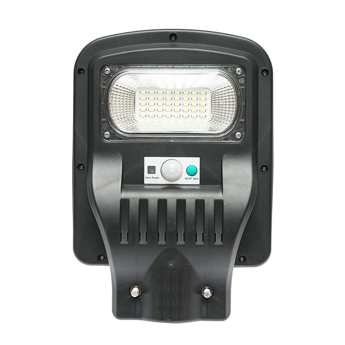 Napelemes LED utcai világítótest 50W, 6500K, IP65, napelemmel, mozgásérzékelővel és távirányítóval, Breckner Germany