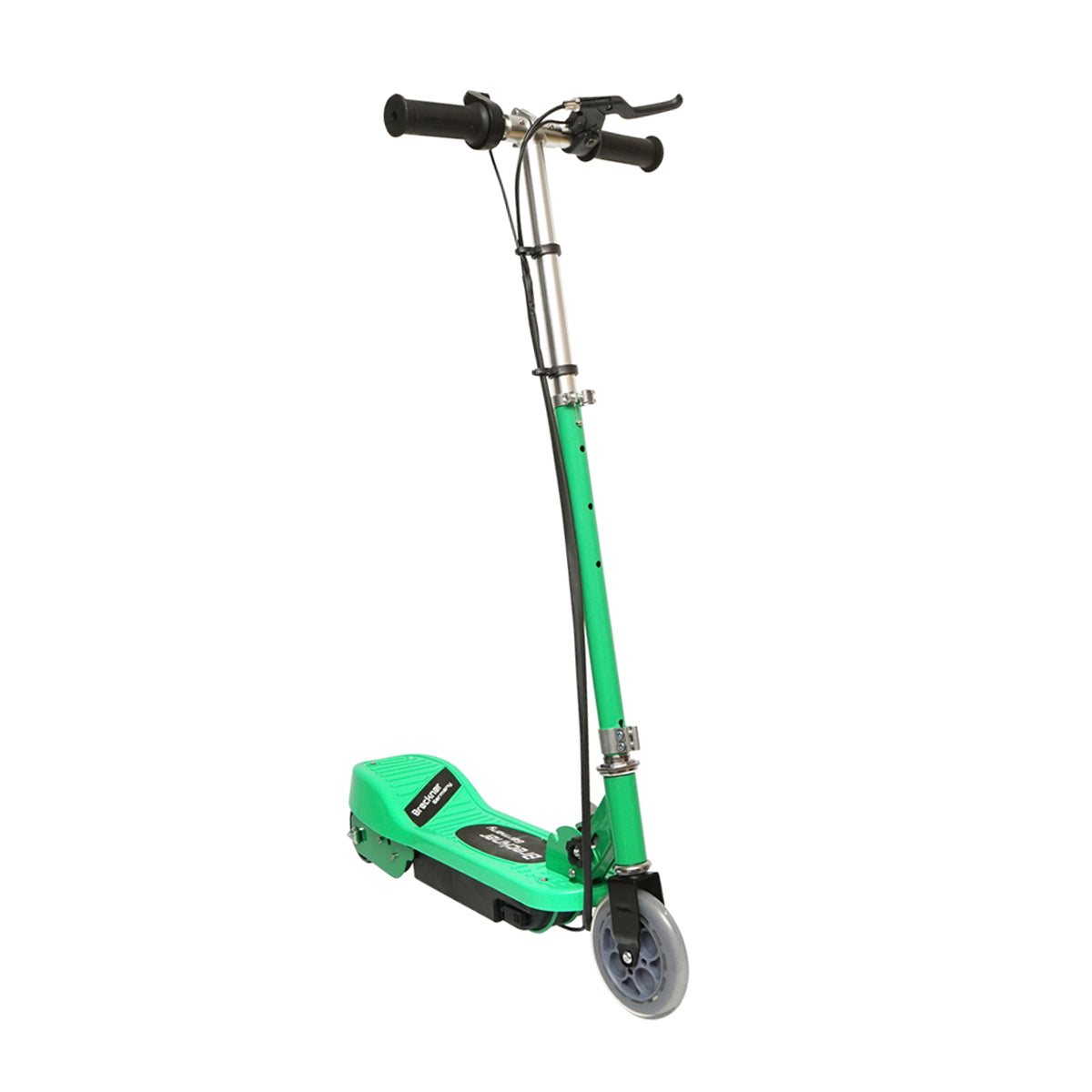 Elektromos roller gyerekeknek, zöld, 120W, 24V, 4.5Ah, max. teherbírás 65 kg, max. sebesség 12 km/h, Breckner Germany