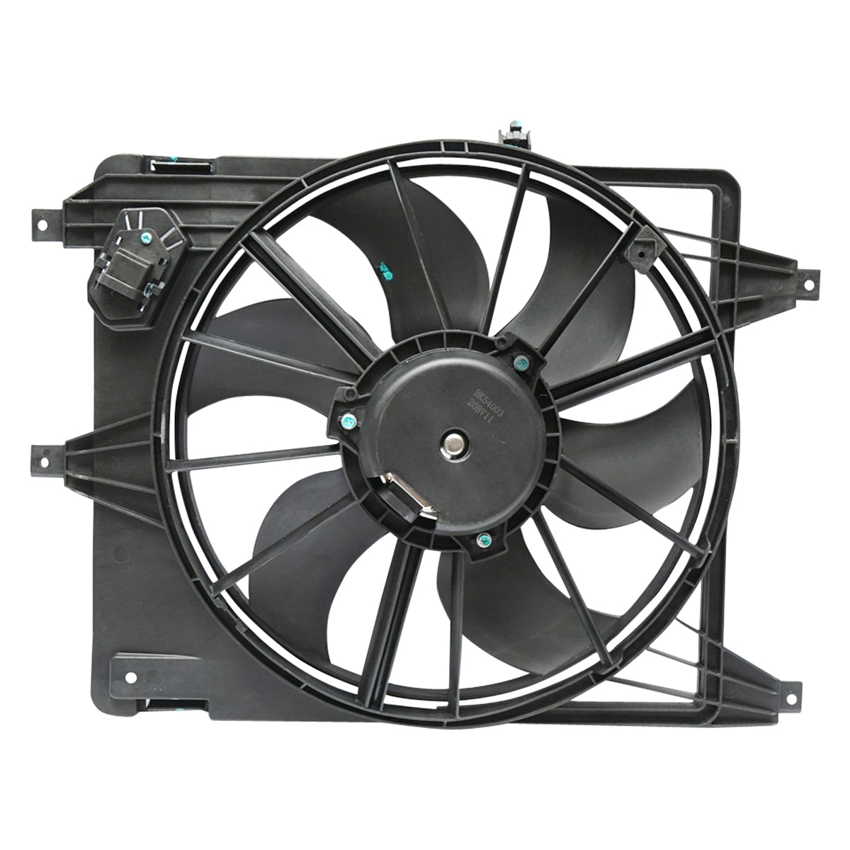 Hűtőradiátor ventilátor (GMV) Logan/Sandero benzines, klímával