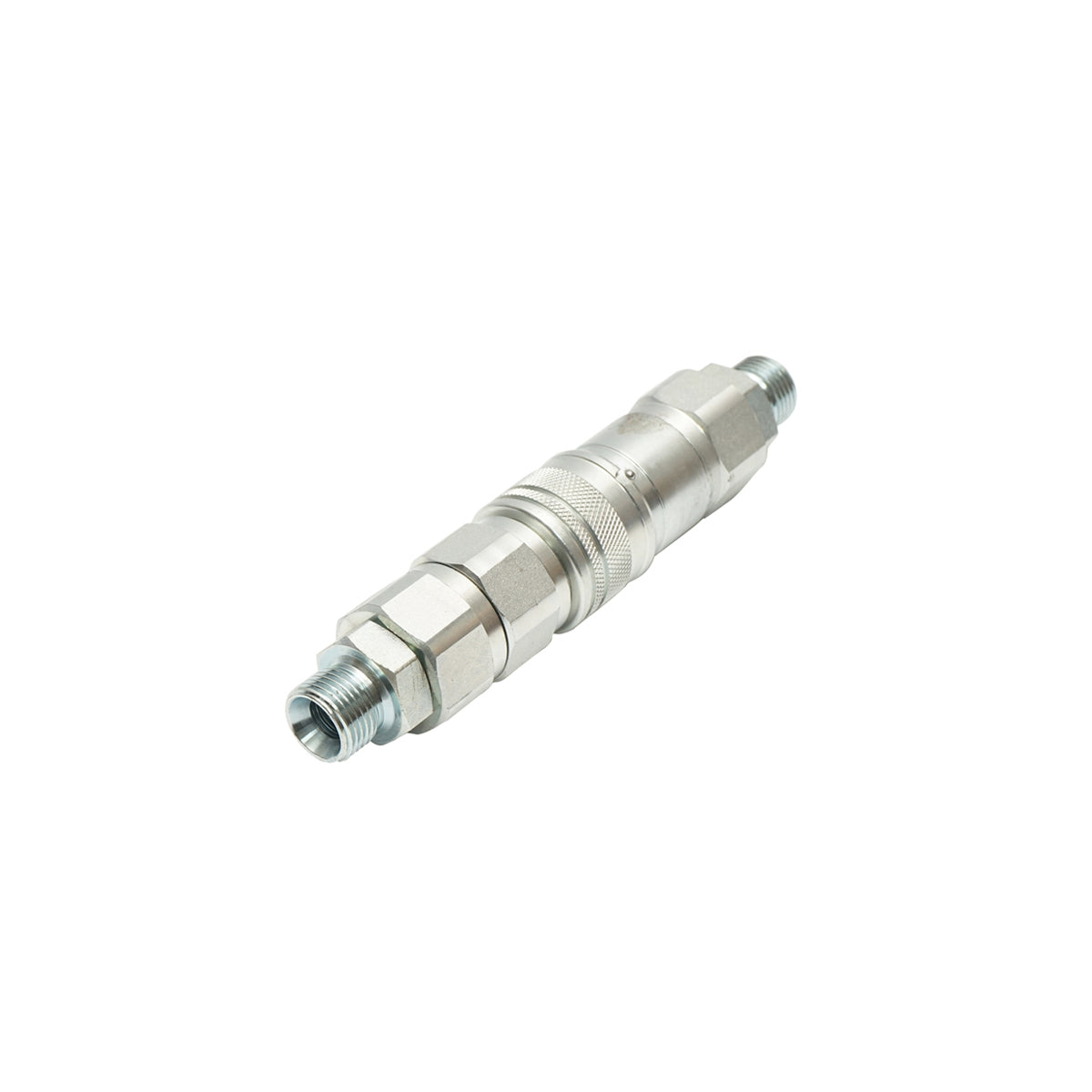 Gyorscsatlakozó készlet 1/2" (átmenő szelep, anya + apa) egyenes adapterrel
