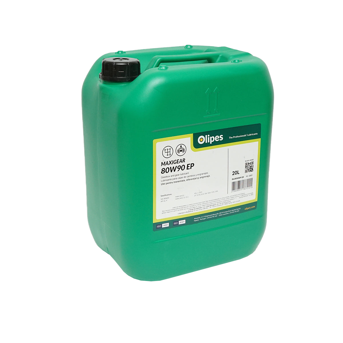 Olipes MAXIGEAR 80W90 EP GL-4 váltóolaj, 20L