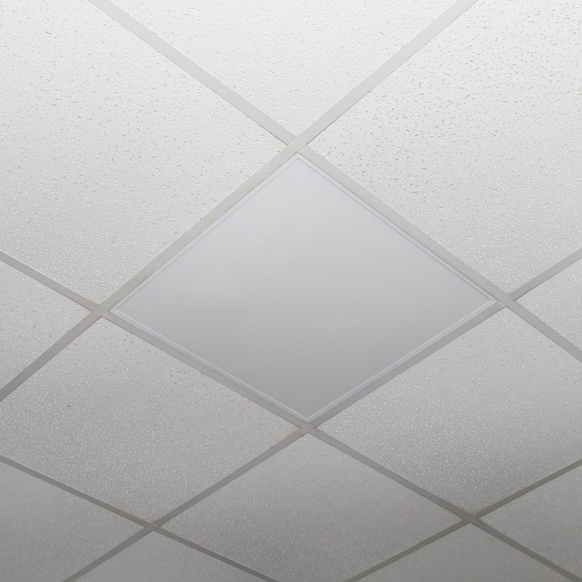 Slim LED panel 40W, 220V, 595x595x7 mm, álmennyezetbe, Breckner Germany