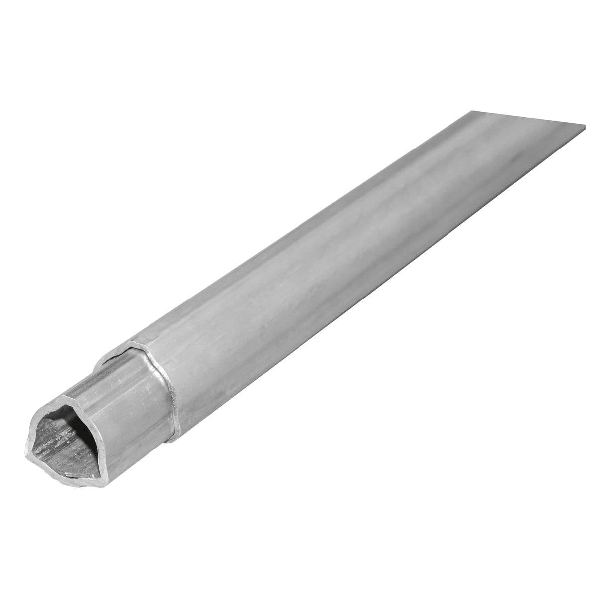 Kardáncső háromszög profil T5 széria, külső 51,3 mm, belső 44,7 mm, kereszt 30,2x80 mm, hossz 1,5 m