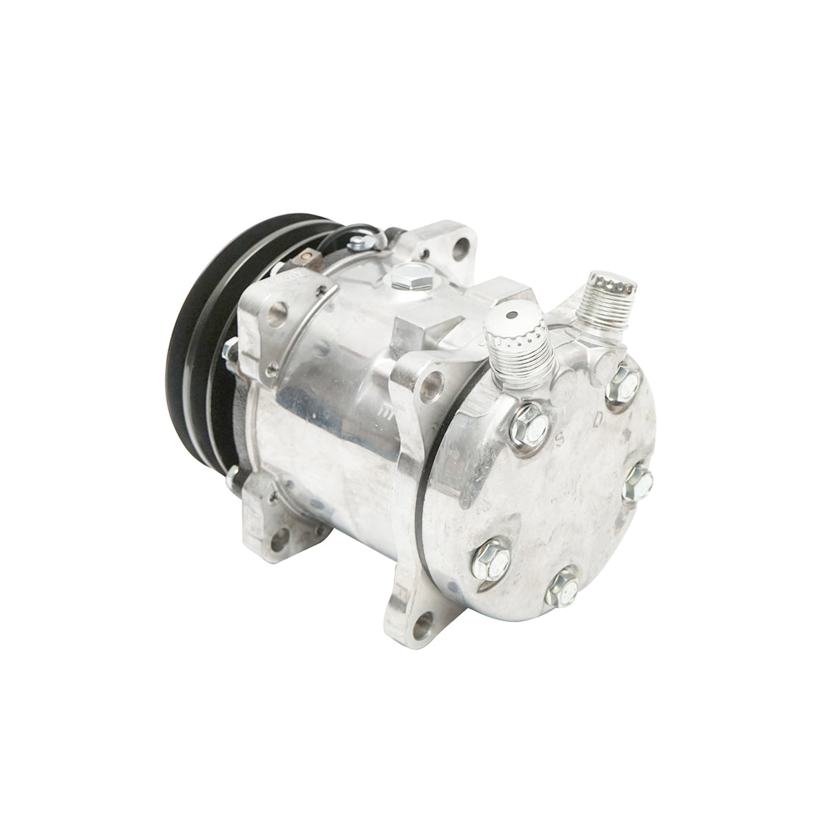 Klímakompresszor A/C New Holland, Case IH gépekhez, OEM kód: 5176185, 9704118, 89508380, 80450805, Breckner Germany