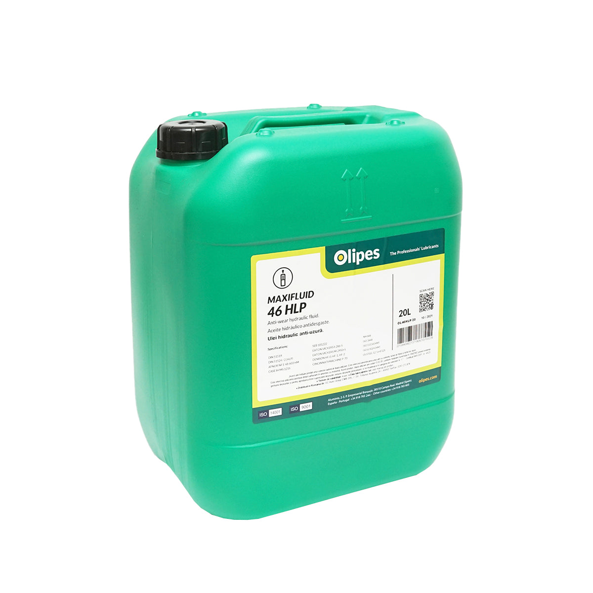 Hidraulikaolaj Olipes MAXIFLUID 46 HLP H46, 20L