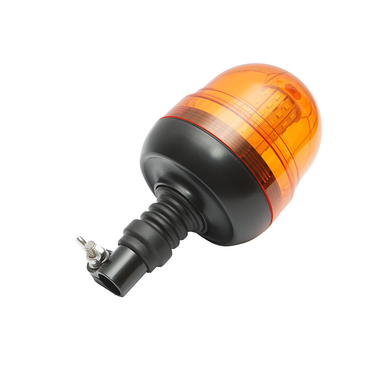 LED villogó, 12–24V, lábra szerelhető kivitel, 3 funkcióval, IP65