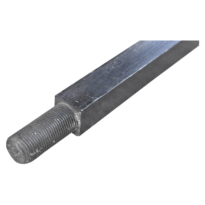 Négyzetes tárcsatengely lengyel fűkaszához 40x40 mm, hossz 2000 mm, M35 menettel, C+F kivitelben