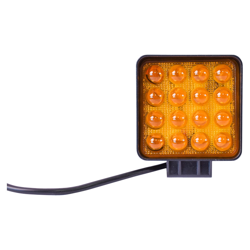 Ködlámpa, 16 LED, 10–30V, 48W, 30° sugárzási szög, spot típus, Breckner Germany
