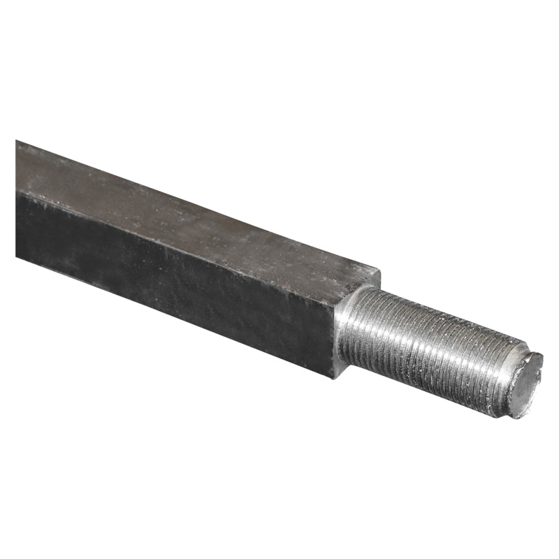 Négyzetes tárcsatengely lengyel fűkaszához 40x40 mm, hossz 4000 mm, M36 menettel, F+F kivitelben