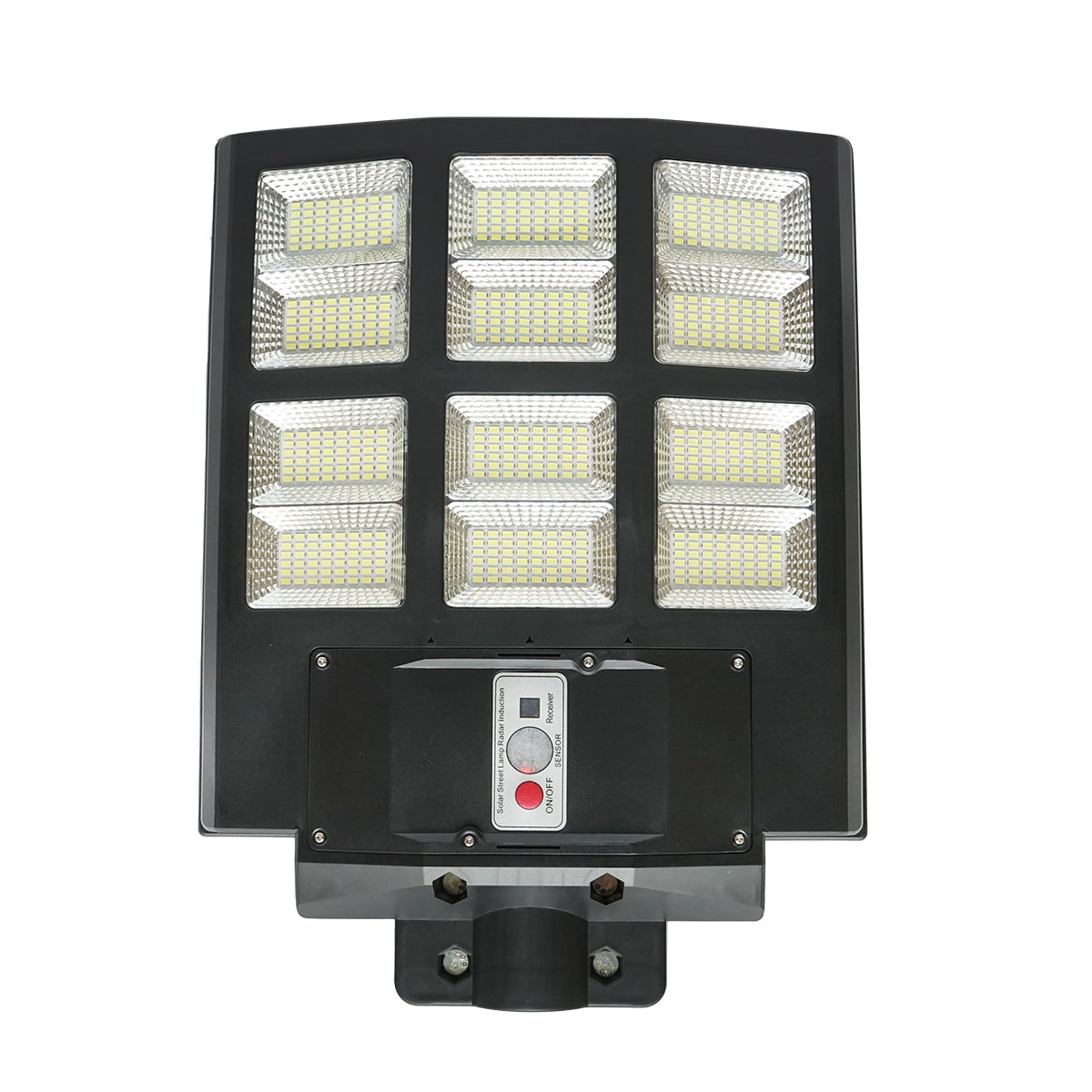 Napelemes LED utcai lámpa 600W, 6500K, IP65, mozgásérzékelős távirányítóval Breckner Germany