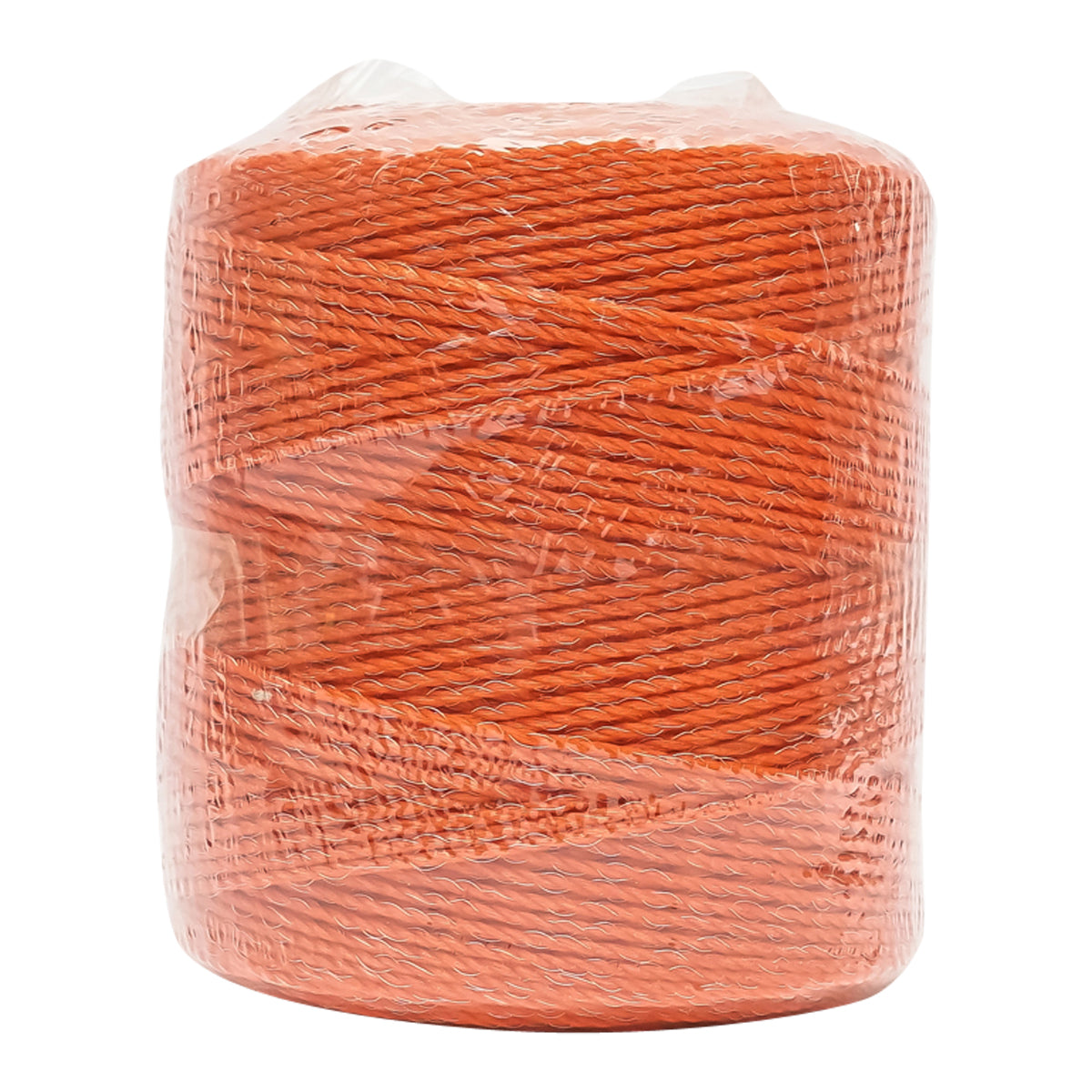 Elektromos kerítés dróttekercs, narancssárga, 2,5 mm átmérő, 3×0,15 mm rozsdamentes acél betéttel, ellenállás 7,4 Ohm/m, 500 m, Breckner Germany