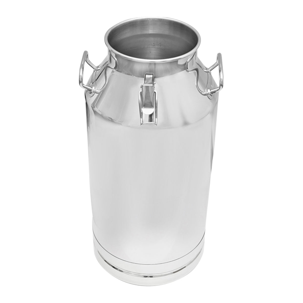 Rozsdamentes acél tejtartály fedéllel, 50 L, tehénfejő géphez, Breckner Germany