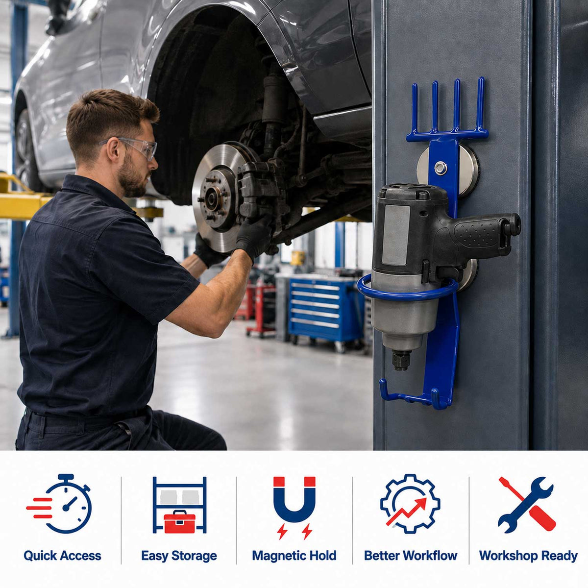 Mágneses légkulcs tartó GEBO TOOLS