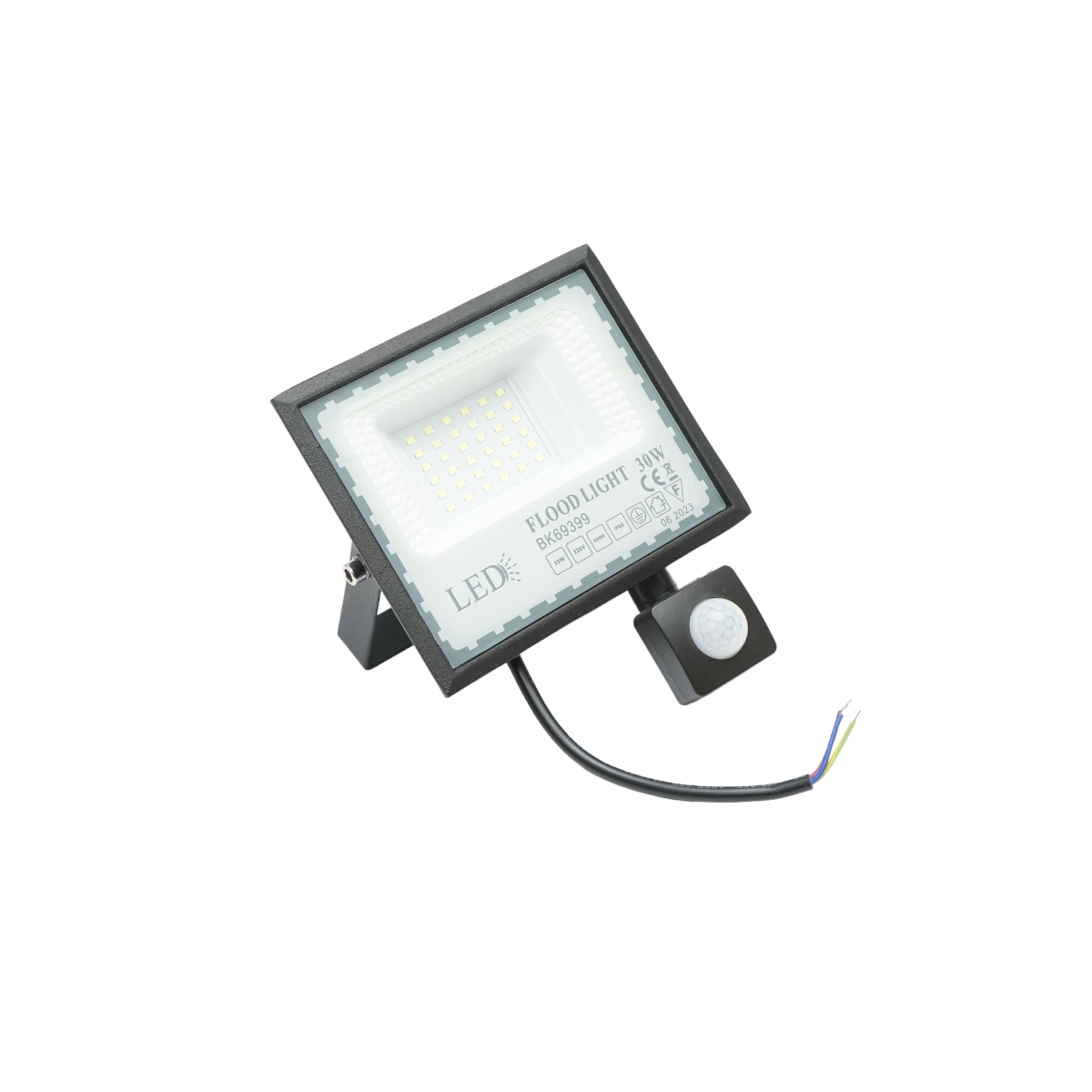 LED reflektor 30W, 220V, 6500K, IP65, mozgásérzékelővel, Breckner Germany