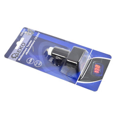 DIGITÁLIS VOLTMÉRŐ LED KIJELZŐVEL 12/24V GEKO