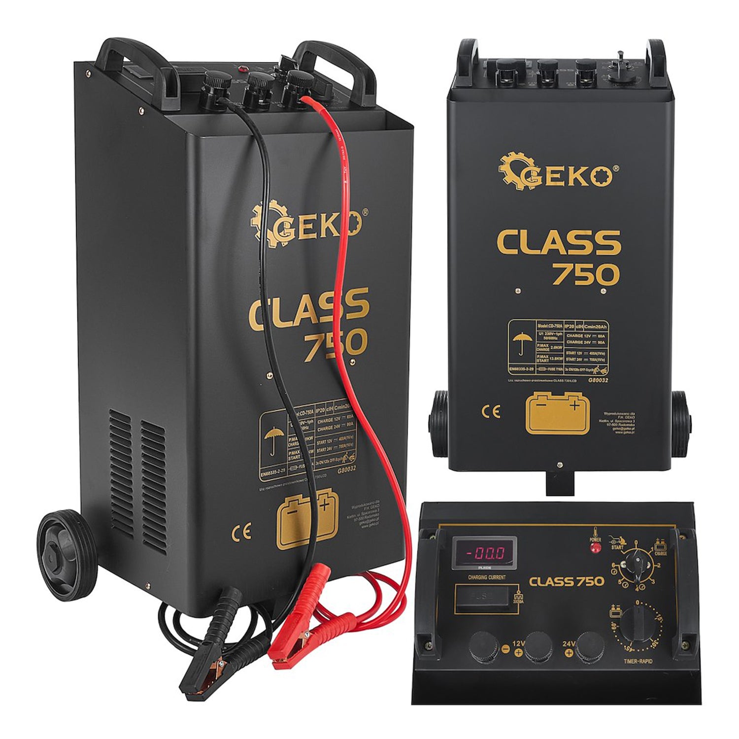 AUTÓ AKKUMULÁTOR INDÍTÓ ÉS TÖLTŐ EGYENIRÁNYÍTÓVAL 700A CLASS 750